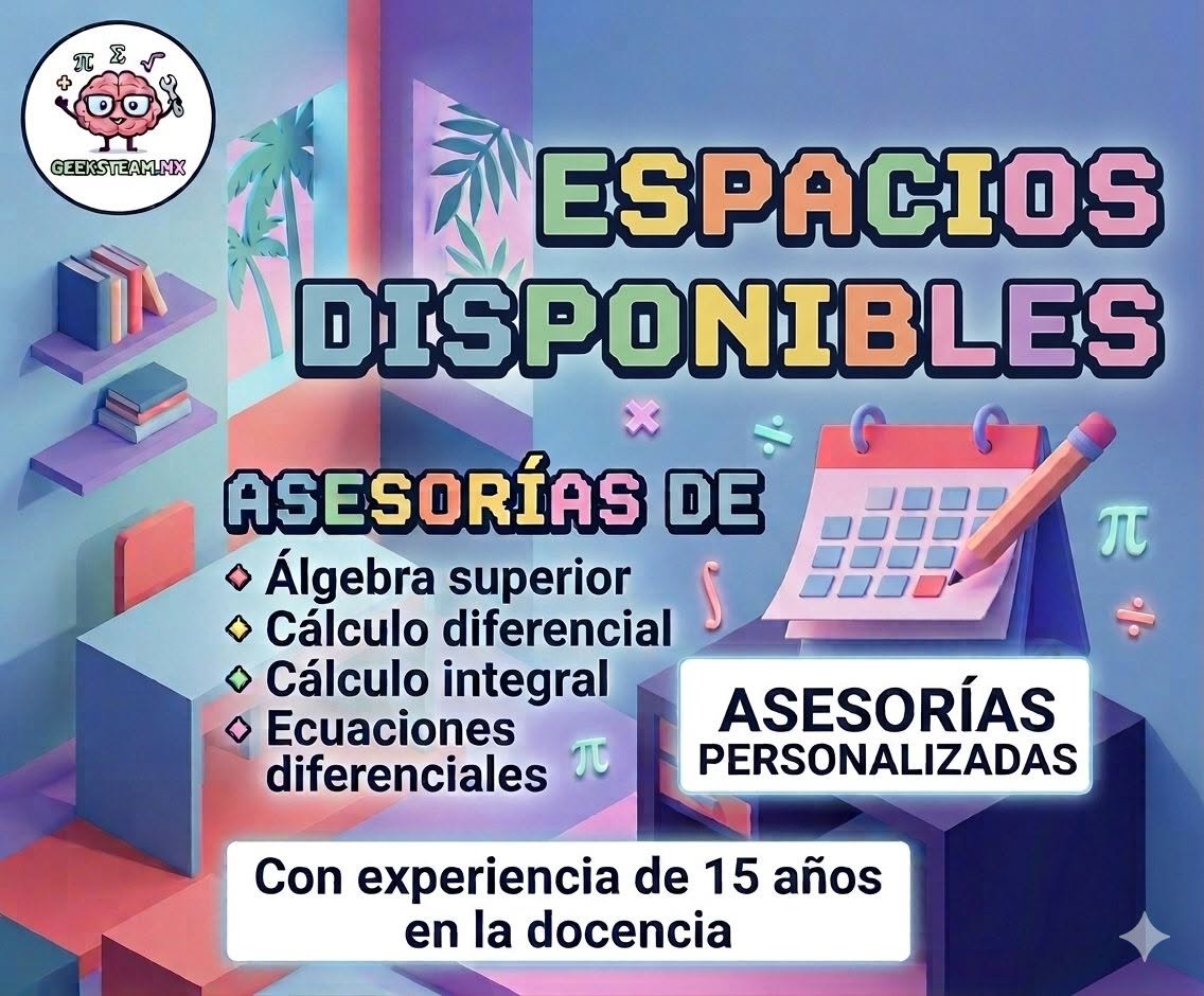 Espacios disponibles para asesorías
